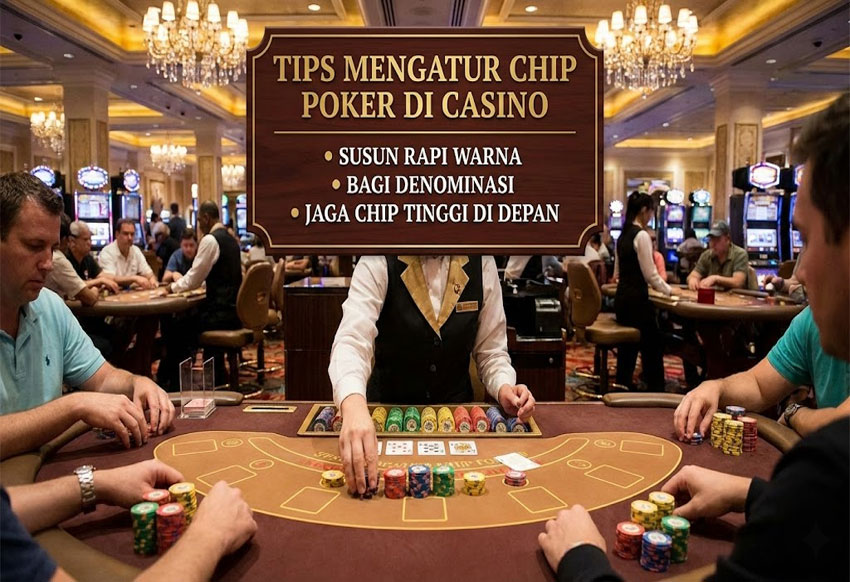 Tips Mengatur Chip Poker di Casino